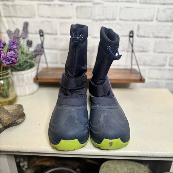 Thermolite Navy Blue Winter Snow-boots Size 5 - Picture 2 of 6